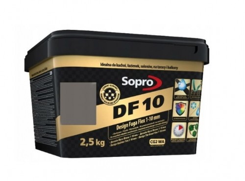 Sopro Fuga elastyczna DF 10 szara (15) 2,5 kg