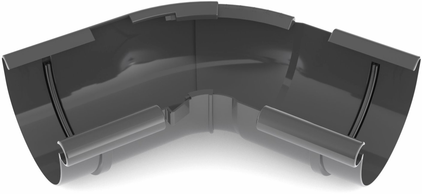 Cellfast Narożnik wew. regulowany 125 mm PVC grafit