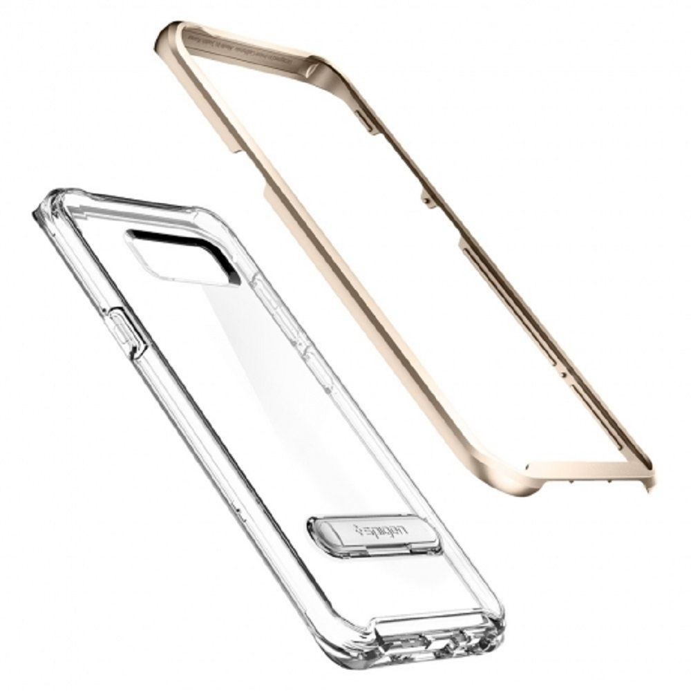 Spigen Nakładka Crystal Hybrid do SAMSUNG S8 gold maple TT_0965