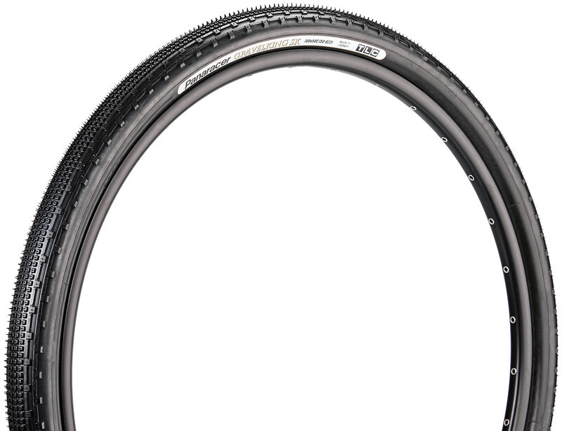 Panaracer GravelKing SK Opona zwijana 700x50C TLC, black/black 50-622 | 700x50C 2021 Opony szosowe 607360