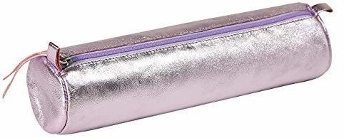 Clairefontaine Clairefontaine Miror skórzany okrągły piórnik - różowy 410121C