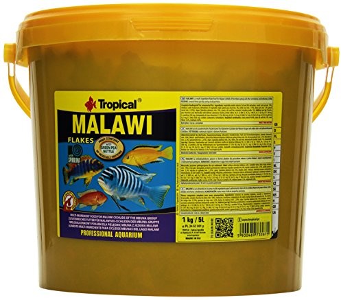 Tropical Malawi karma płatkowa dla malawisee-Cichliden, 1 opakowanie (1 x 5 l)