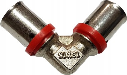 Diamond Kolano Zaprasowywane Do Rury Pex, Pert 16x16 Typ U