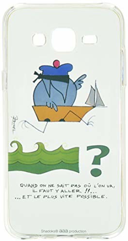 Samsung Caseink Etui ochronne do Galaxy J5, ultracienkie, motyw: Shadoks Il Faut Y Aller ! CPRNTSKJ5WHERE
