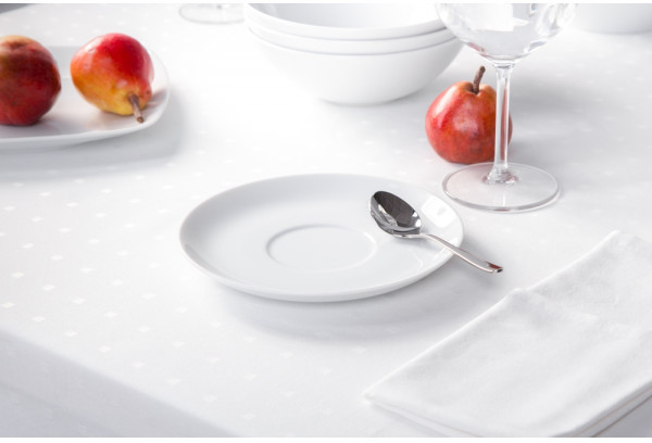 MariaPaula Porcelana Spodek porcelana Moderna Biała 17 cm