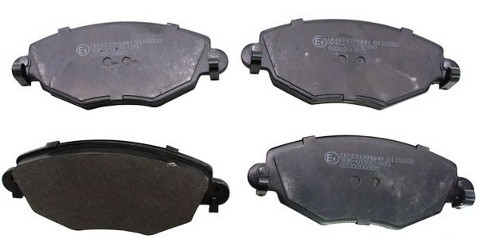 DENCKERMANN Zestaw klocków hamulcowych, hamulce tarczowe B110202