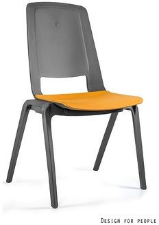 Unique Krzesło łączone FILA Szary Żółty 883CM