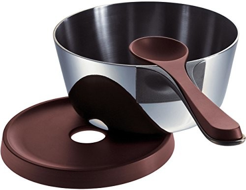 Alessi pj01s pot set płyta do makaronu, stal nierdzewna, srebrny, 23 cm, 4 jednostek PJ01S