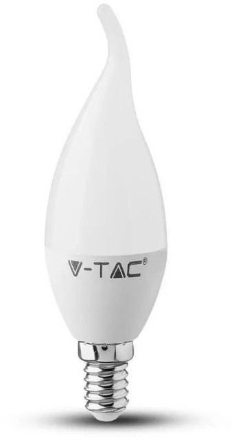V-TAC Żarówka LED 4W E14 Świeczka Płomyk VT-1818TP 6400K 350lm