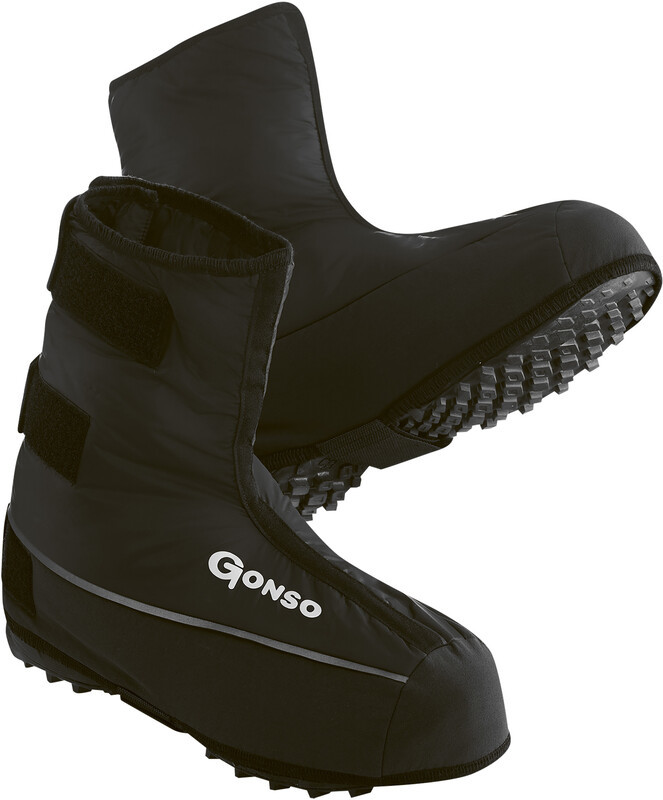 Gonso Primaloft Shoe Cover, czarny L | EU 40/41 2021 Ochraniacze na buty i getry