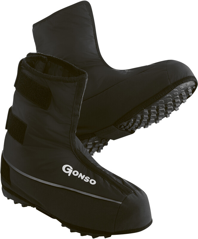 Gonso Primaloft Shoe Cover, czarny XL | EU 42/43 2021 Ochraniacze na buty i getry