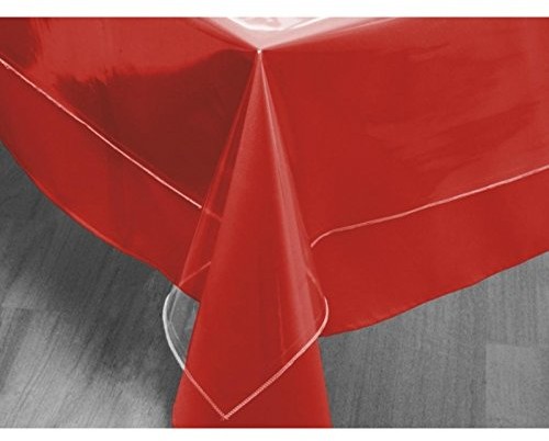 Soleil d'ocre Obrus na stół prostokątny przezroczysty 140x240 cm Cristal 9623950