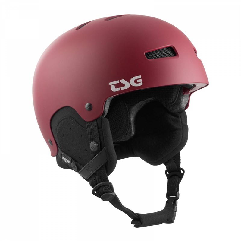 TSG kask gravity solid color satin grape red 177) rozmiar S/M