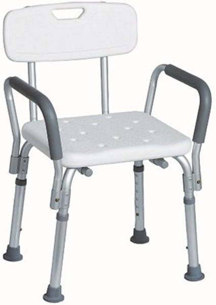 Timago Krzesło prysznicowe z podłokietnikami 355L TGR-RKP355L