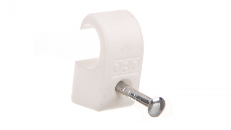OBO Bettermann Uchwyt do kabli 7-12mm z gwoździem 2x18mm 2026 18 RW 2228420 /100szt./ 2228420