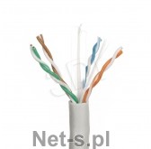 ALANTEC UTP drut 4x2 kat 6 wew 305m PVC (KIU6PVC305)