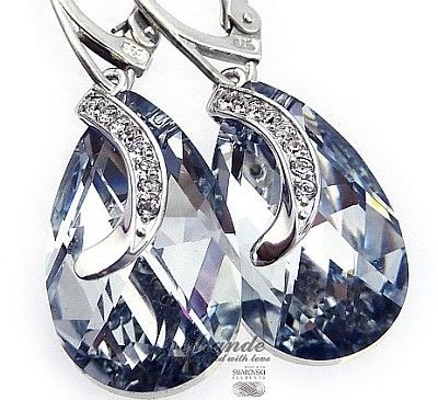 Arande Swarovski Special Piękny Komplet Comet Senti Srebro 2838423610