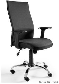 Unique Fotel Black on Black Materiał CzarnyW-93A-LF26