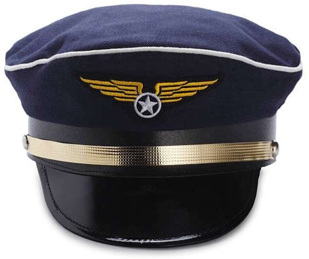 KRASZEK Czapka, Pilot Samolotu, granatowa, 62 cm
