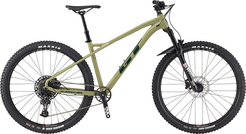 GT Bicycles Bicycles Zaskar LT Al Expert, oliwkowy 44cm (29