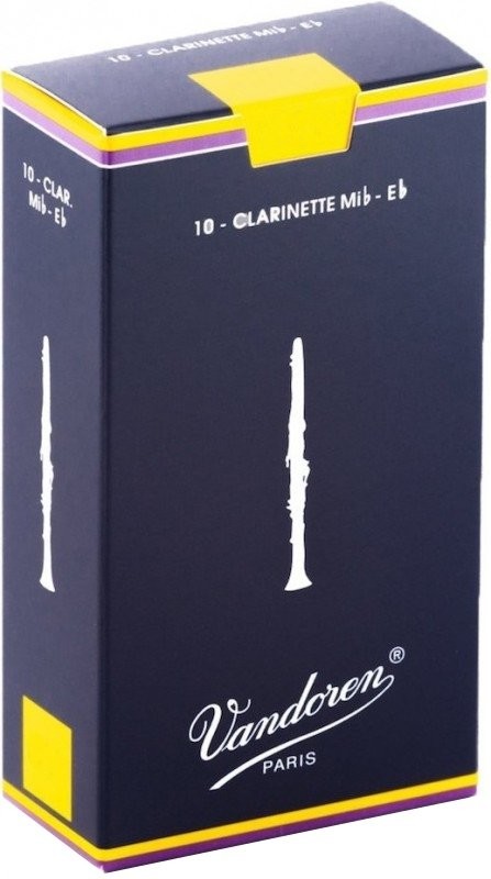 VANDOREN vandoren cr1135 liście zapewnia EB-klarnet (grubość 3.5, 10 sztuk) CR1135