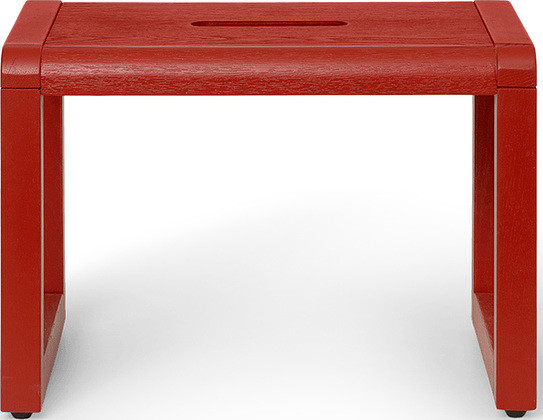 Ferm Living Stołek Little Architect czerwony 1104264103