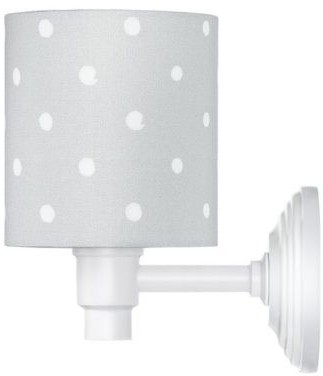 Lamps&Co Lampa Lovely Dots Lamps&amp;Co LOVELY DOTS GREY WL LOVELY DOTS GREY WL