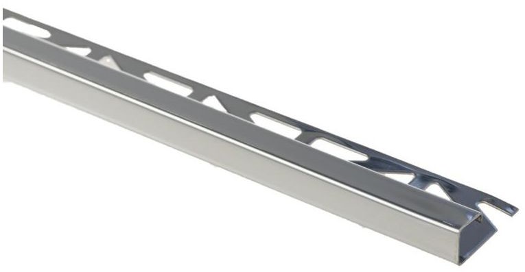 Cezar Profil do glaury Stal nierdzewna 12.5 X 34.5 mm / 2.5 m Srebrny