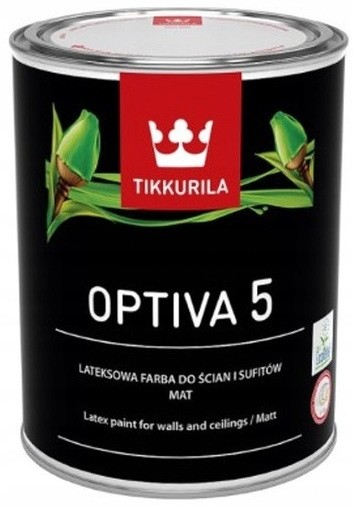 Tikkurila Optiva [5] farba lateksowa 0,9L baza A