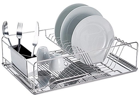 M-Home mondex inx303  00 EGO uttoir  Vaisselle wzornictwo Grand modle métal chromé 49 x 14 x 33,5 cm INX303-00