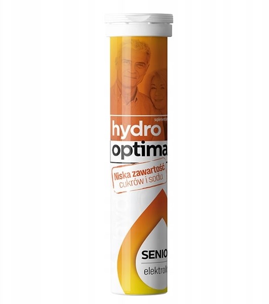 Aflofarm Hydro Optima Senior elektrolity x20 tabletek musujących