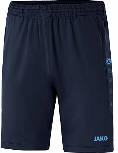 JAKO Jako dziecięce spodnie treningowe, granatowe/Skyblue, 164 8520