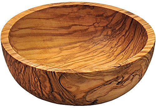 Kesper 29140 miska 15 cm z drewna oliwkowego, drewno, brązowa, 15 x 15 x 5.3 cm 29140