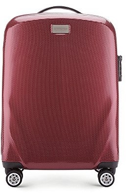 Wittchen Śnieżka walizka podróżna Trolley 20, rozmiar: mały, S, 32 L, bordo, poliwęglan, twarda osłona, TSA zamek szyfrowy, 56  3P-571  35