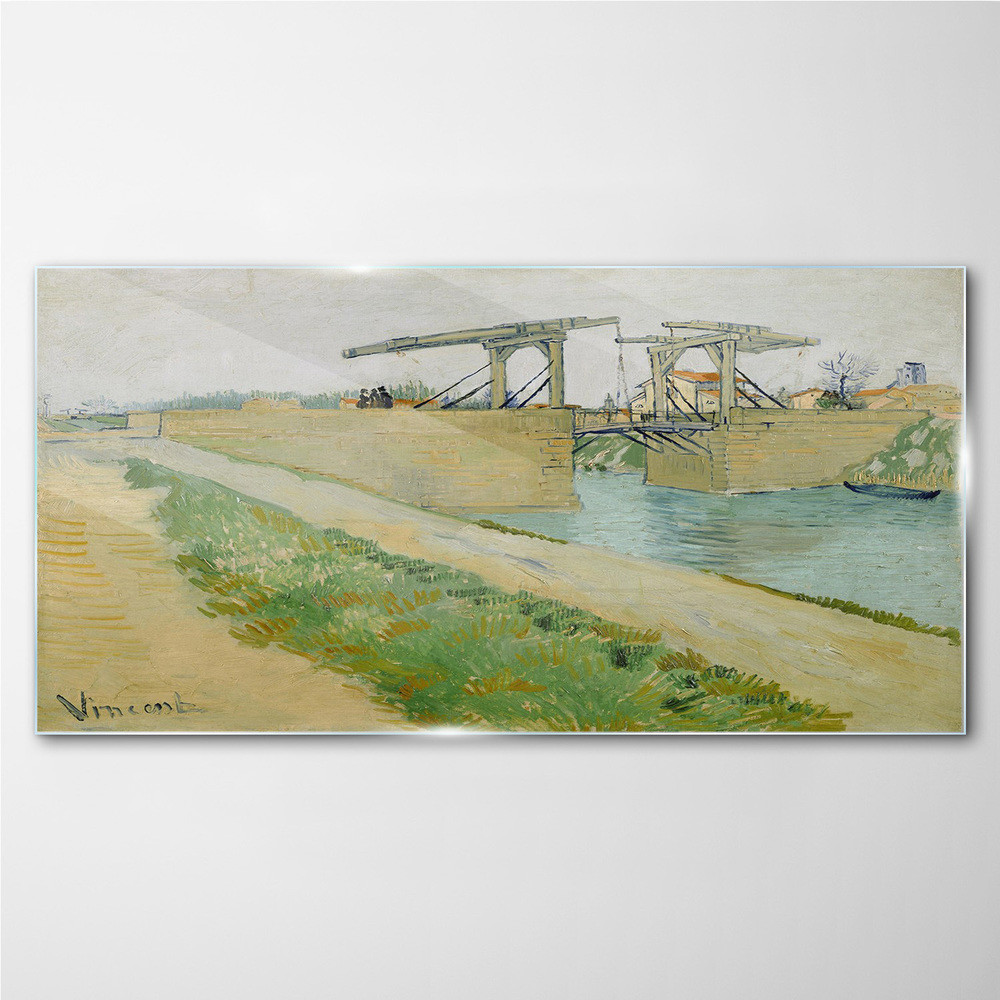 PL Coloray Obraz na Szkle Harvest Van Gogh 100x50cm
