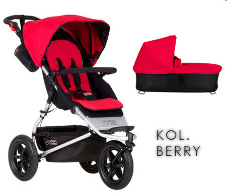 Mountain Buggy Urban Jungle 2w1 Berry