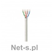 Techly techly Kabel instalacyjny skrętka Cat5e UTP 4x2 drut CCA 305m szary (303591)