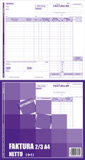 Emeko Tomecki I Płaczek S.k.a Druk Faktura FV netto 2/3A4 1+1