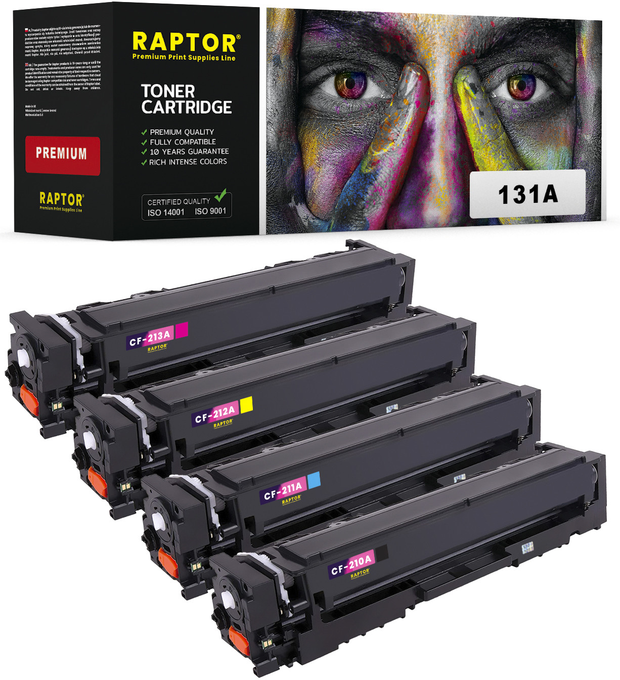 4x Toner 131A do hp M251n M251nw M276n M276nw