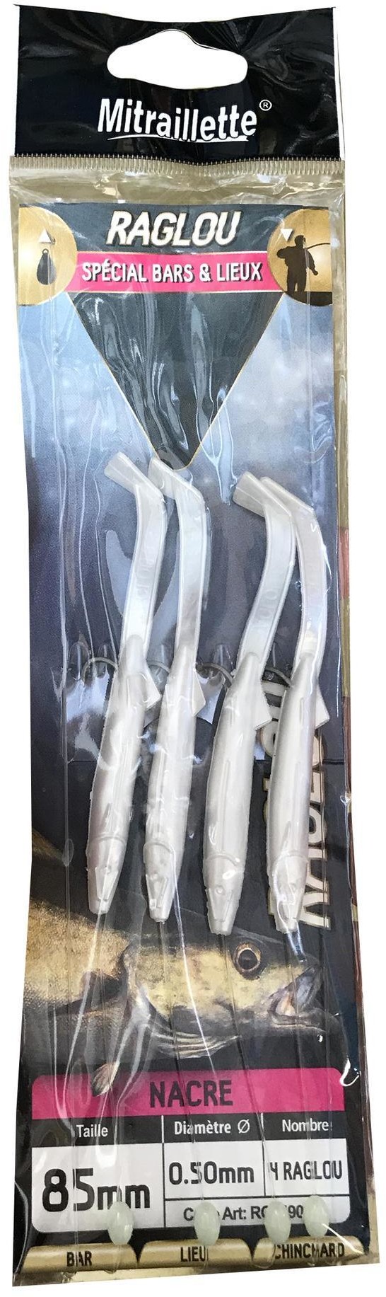 RAGOT Przypon morski Raglou 5 haczyków nr 2 Unisex