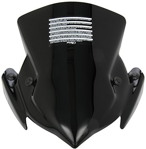 Puig 5646N Szyba przednia do Suzuki GSR750/ABS 2011-2014, czarna, średnia 5646N