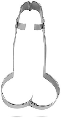Städter Tłoczone-foremka do wycinania prącia 9 cm, stal nierdzewna, do ciastek schniedel 216761