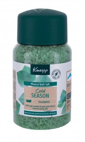 Kneipp Mineral Bath Salt Cold Season Eucalyptus sól do kąpieli 500 g unisex