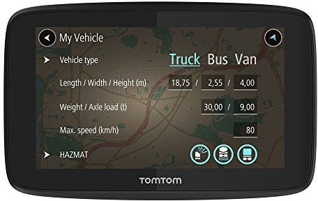 TomTom GO Professional 520 mapa Europy materiał 1PN5.002.08