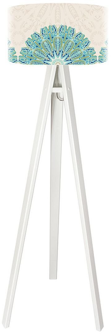 Macodesign Lampa podłogowa Mandala obfitości tripod-foto-224p-w, 60 W