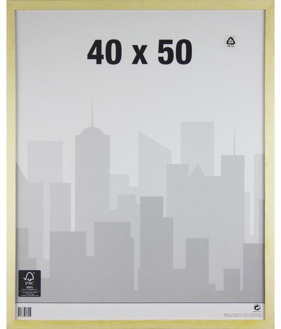 INSPIRE Ramka NATURAL WOOD 40 x 50 cm  INSPIRE