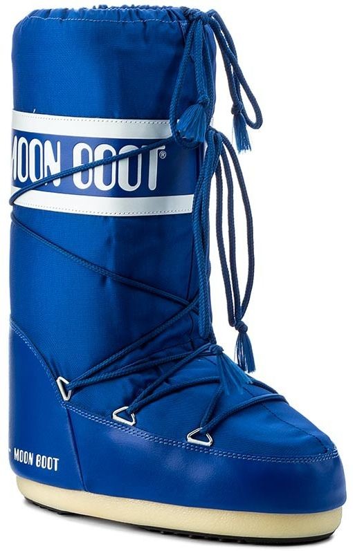 Moon Boot buty zimowe damskie NYLON Electric Blue