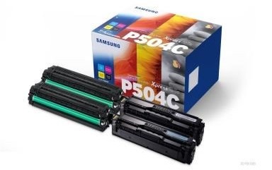 Samsung CLT-p504 °C/ELS Original (toner Value Pack  kompatybilna z następującymi urządzeniami: CLP-415/CLX-4195/SL-C1810 W/SL-C1860FW) C/M/Y/K CLT-P504C