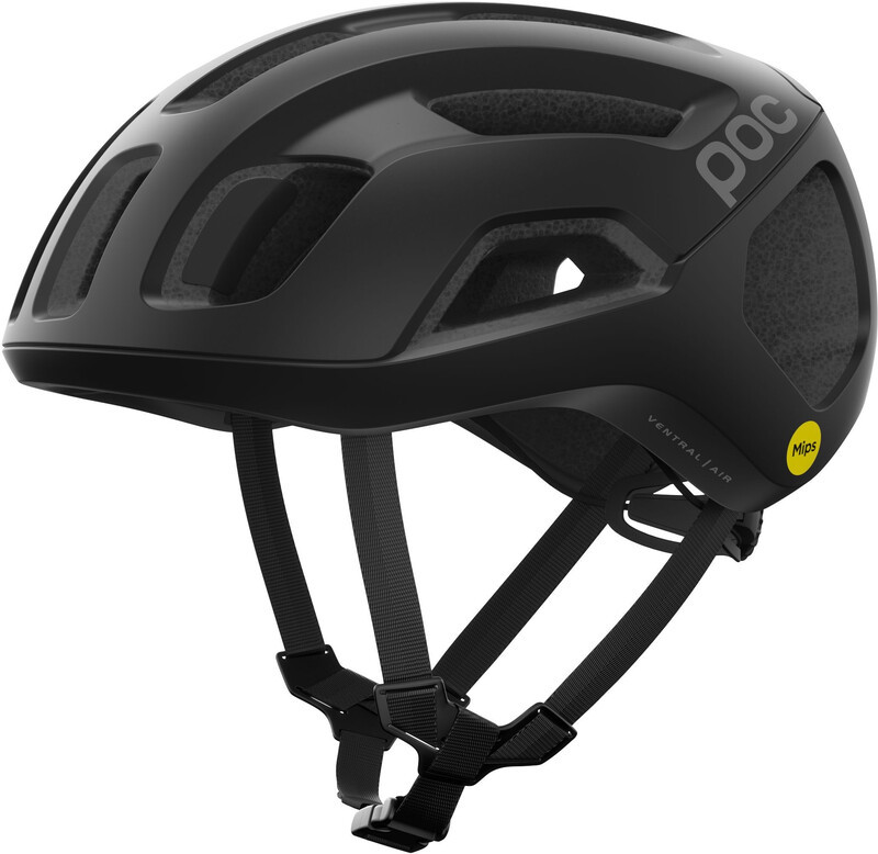 POC Ventral Air MIPS Helmet, czarny L | 56-61cm 2022 Kaski rowerowe 10755-1037-LRG