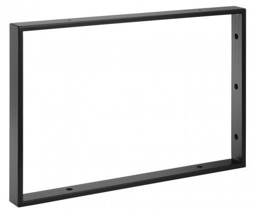 Domotechnika Wieszak/wspornik pod blat 49x33x4 cm , czarny matowy SH/30370